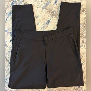 Lululemon men’s black ABC pants size 34